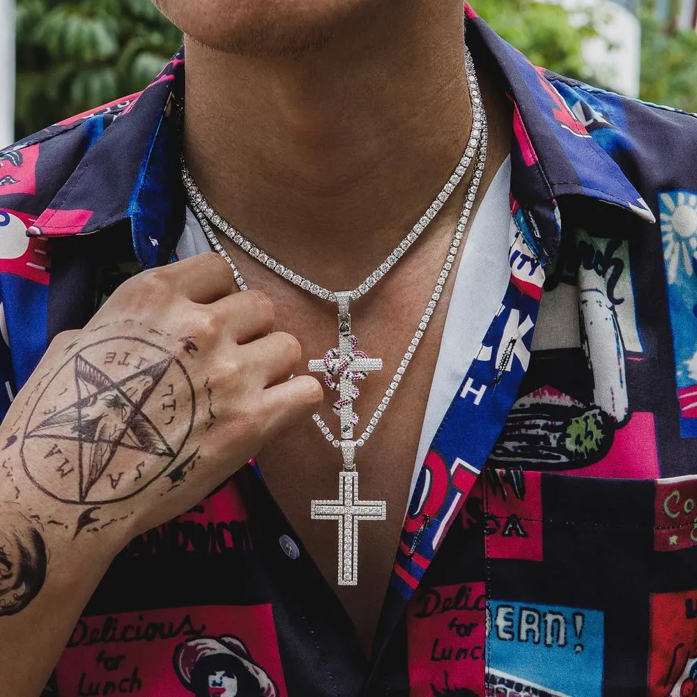 3MM Bling Cubic Zirconia Chain Necklace for Men Women sold by FaithHeart product image thumbnail 2