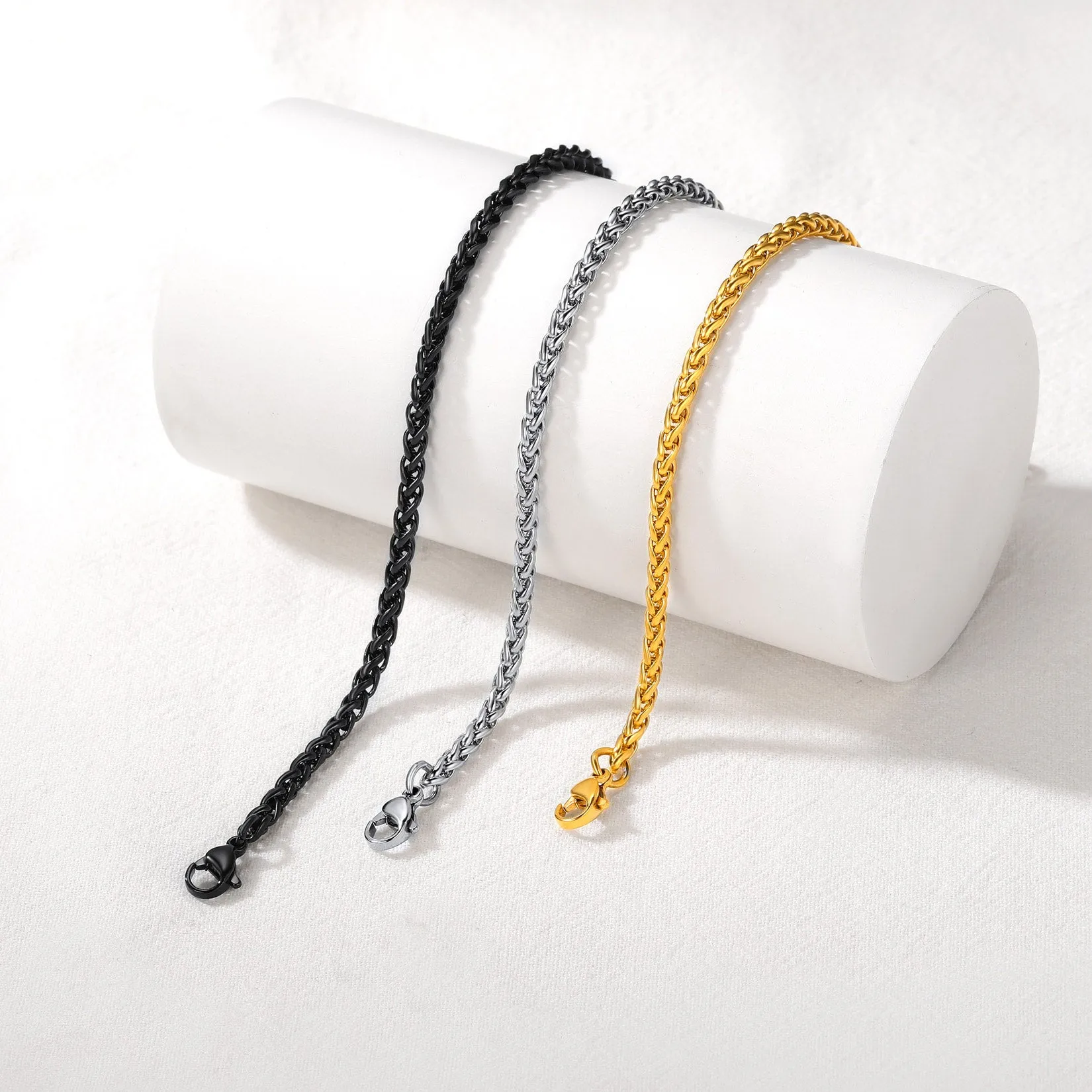 Stainless Steel Chain Anklets for Women sold by FaithHeart product image thumbnail 4