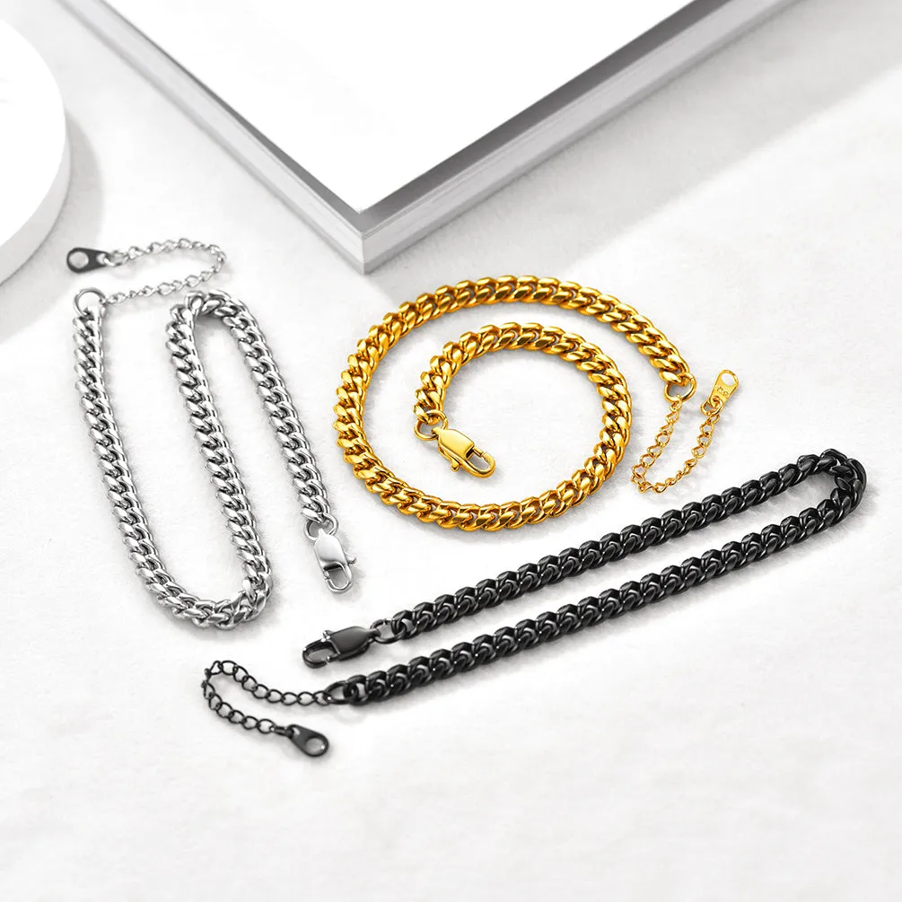 Cuban Chain Anklet Summer Beach Jewelry for Women sold by FaithHeart product image thumbnail 4