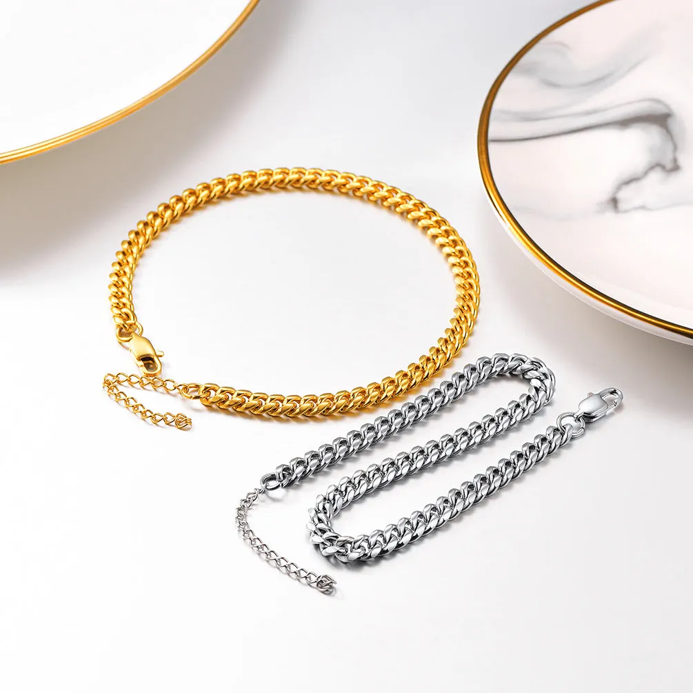 Cuban Chain Anklet Summer Beach Jewelry for Women sold by FaithHeart product image thumbnail 5