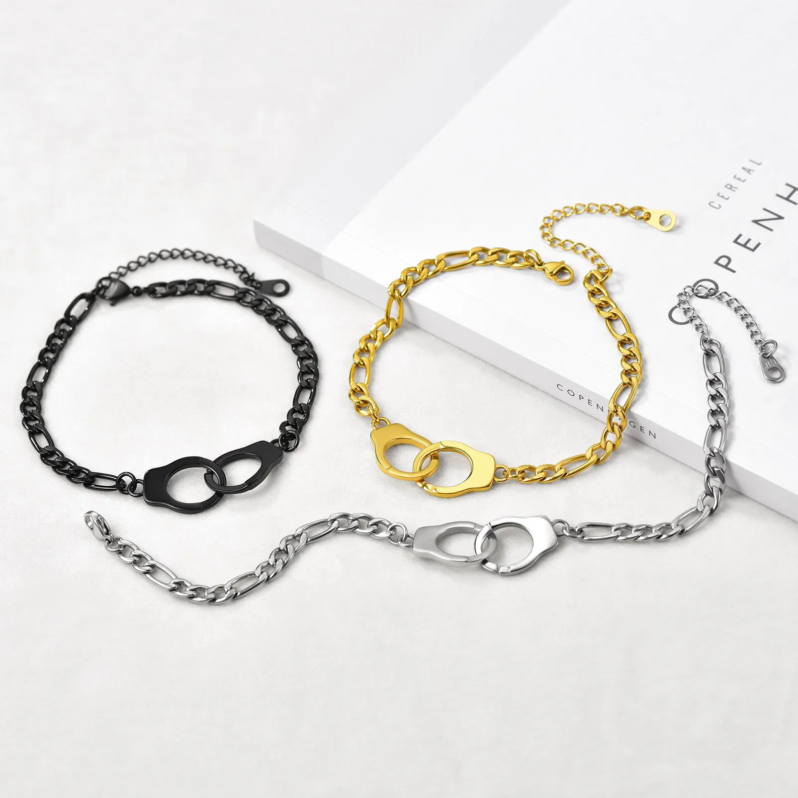 Trendy Handcuff Chain Ankle Bracelet For Women sold by FaithHeart product image thumbnail 5