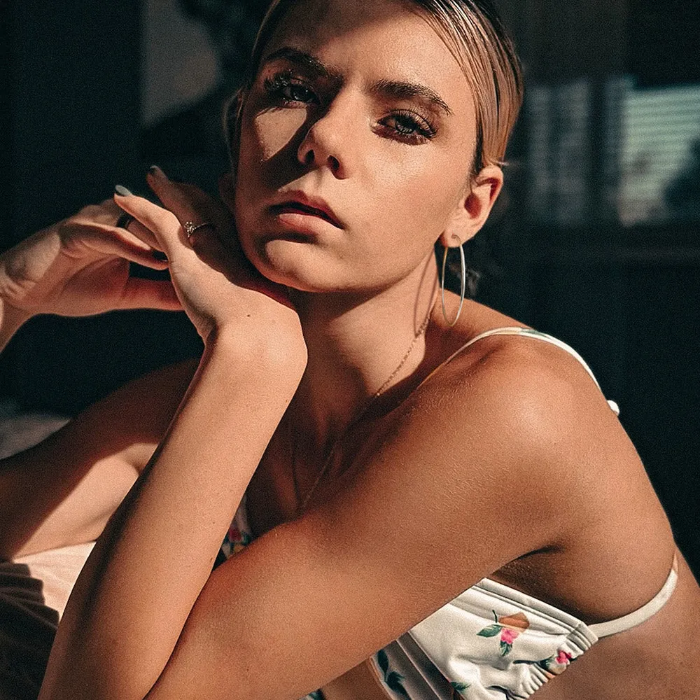 Lightweight Large Hoop Earrings for Women Lobster Clasp sold by FaithHeart product image thumbnail 5