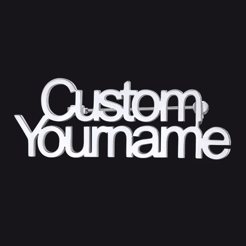 Custom Memorial Name Brooch Pin Gifts for Men Women sold by FaithHeart