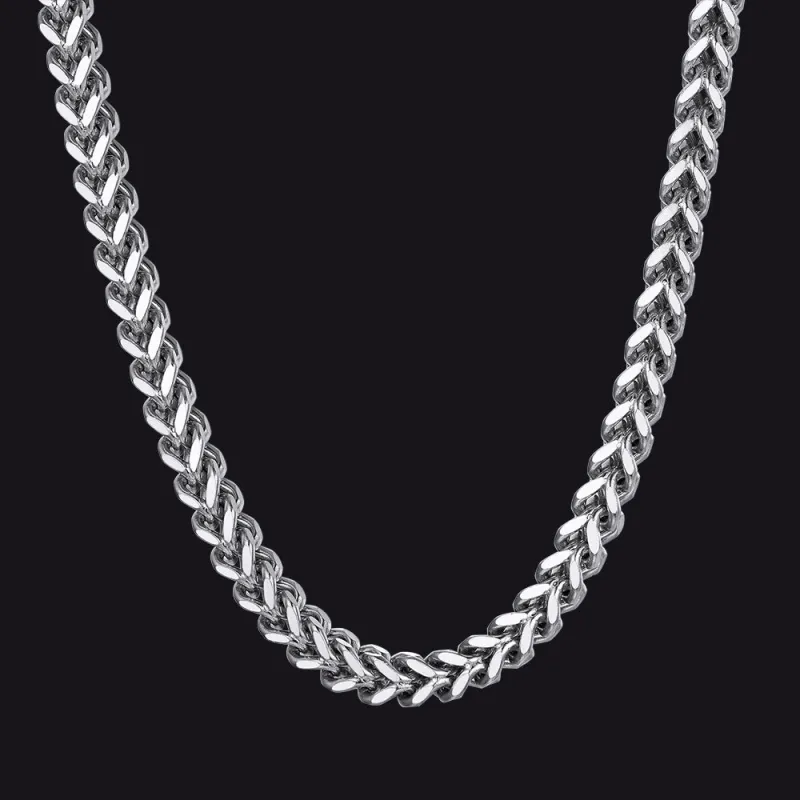 Franco Chain Link Necklace for Men 3/4.5/6 MM Width sold by FaithHeart