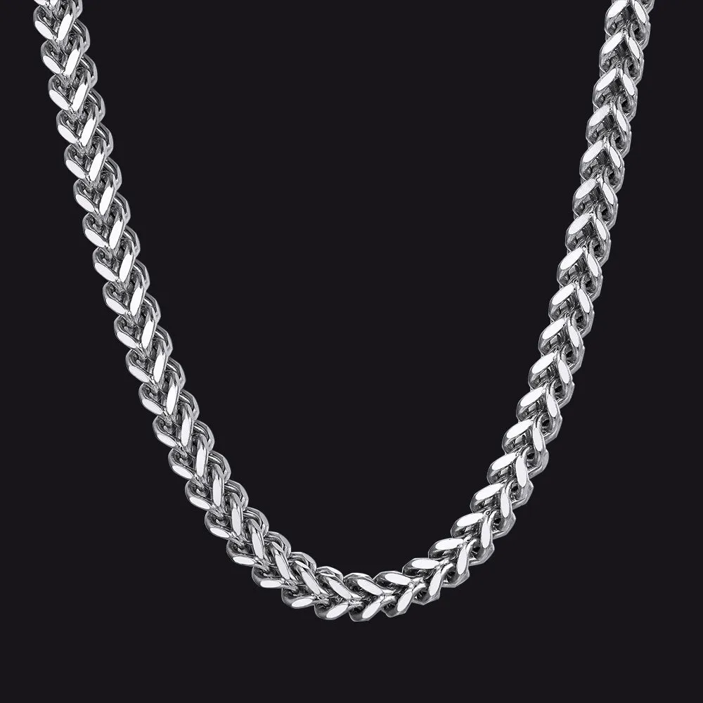 Franco Chain Link Necklace for Men 3/4.5/6 MM Width sold by FaithHeart