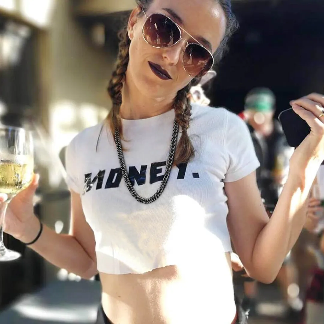 Heavy Miami Cuban Link Chain Necklace for Men sold by FaithHeart product image thumbnail 5