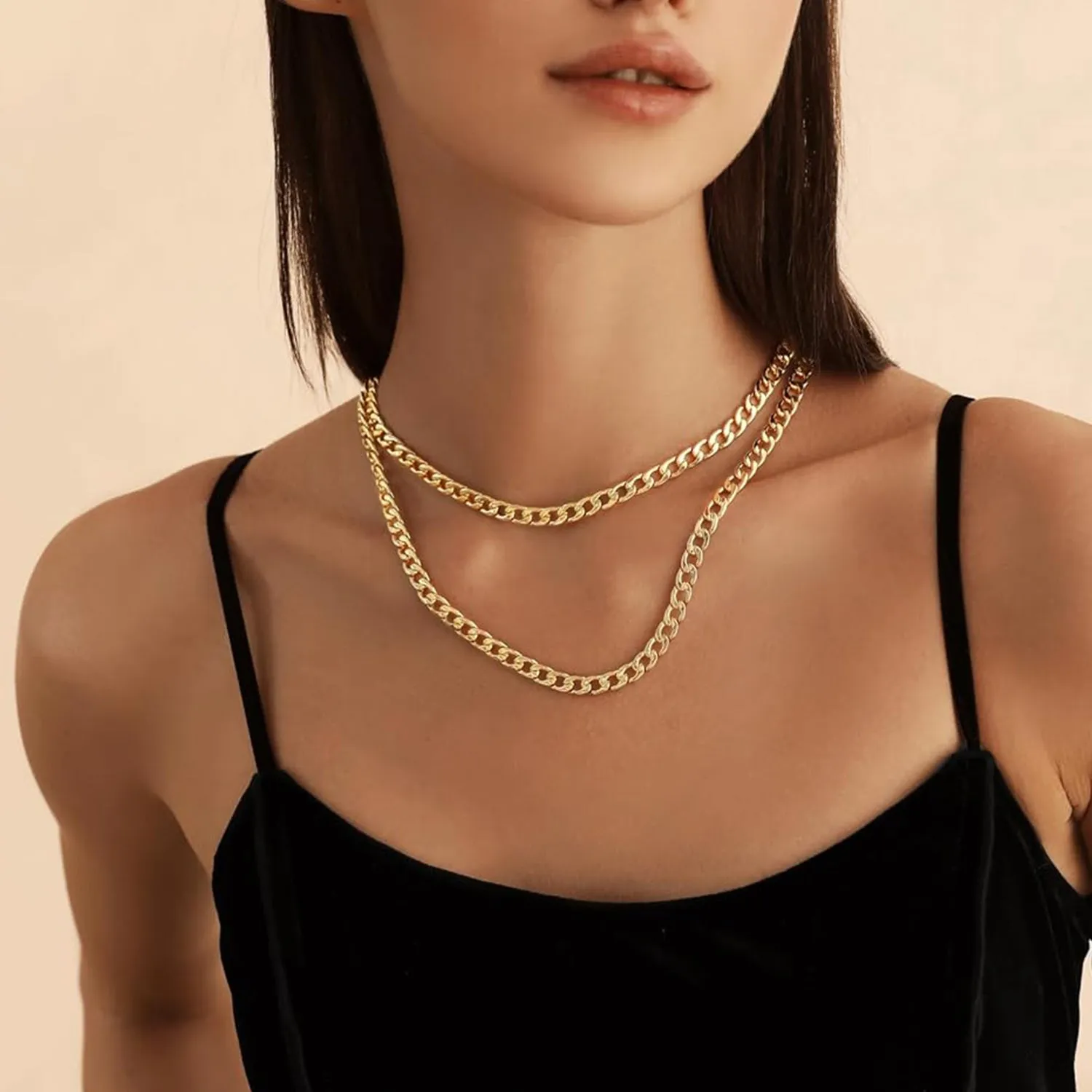 Cuban Link Curb Chain Stainless Steel Necklace for Men Women sold by FaithHeart product image thumbnail 4