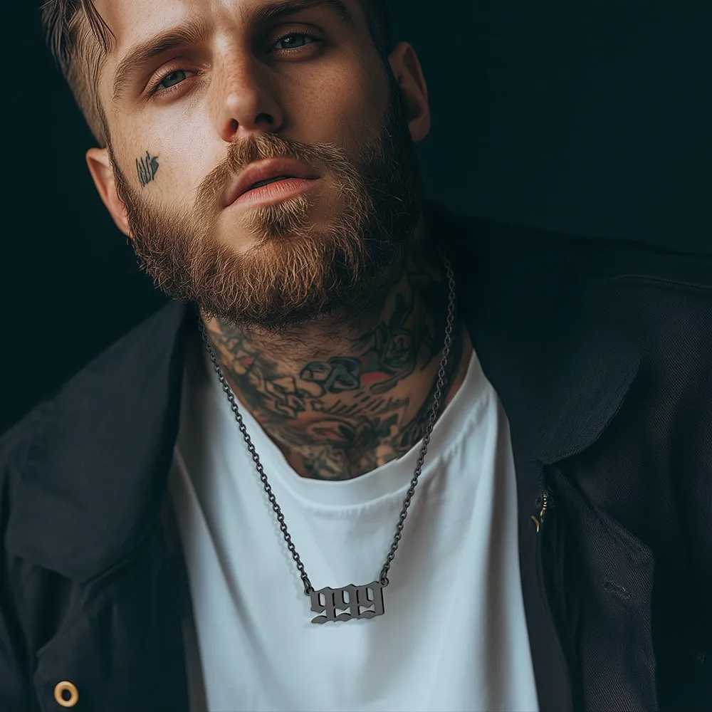 Personalized Angel Number Necklace for Women Men sold by FaithHeart product image thumbnail 2