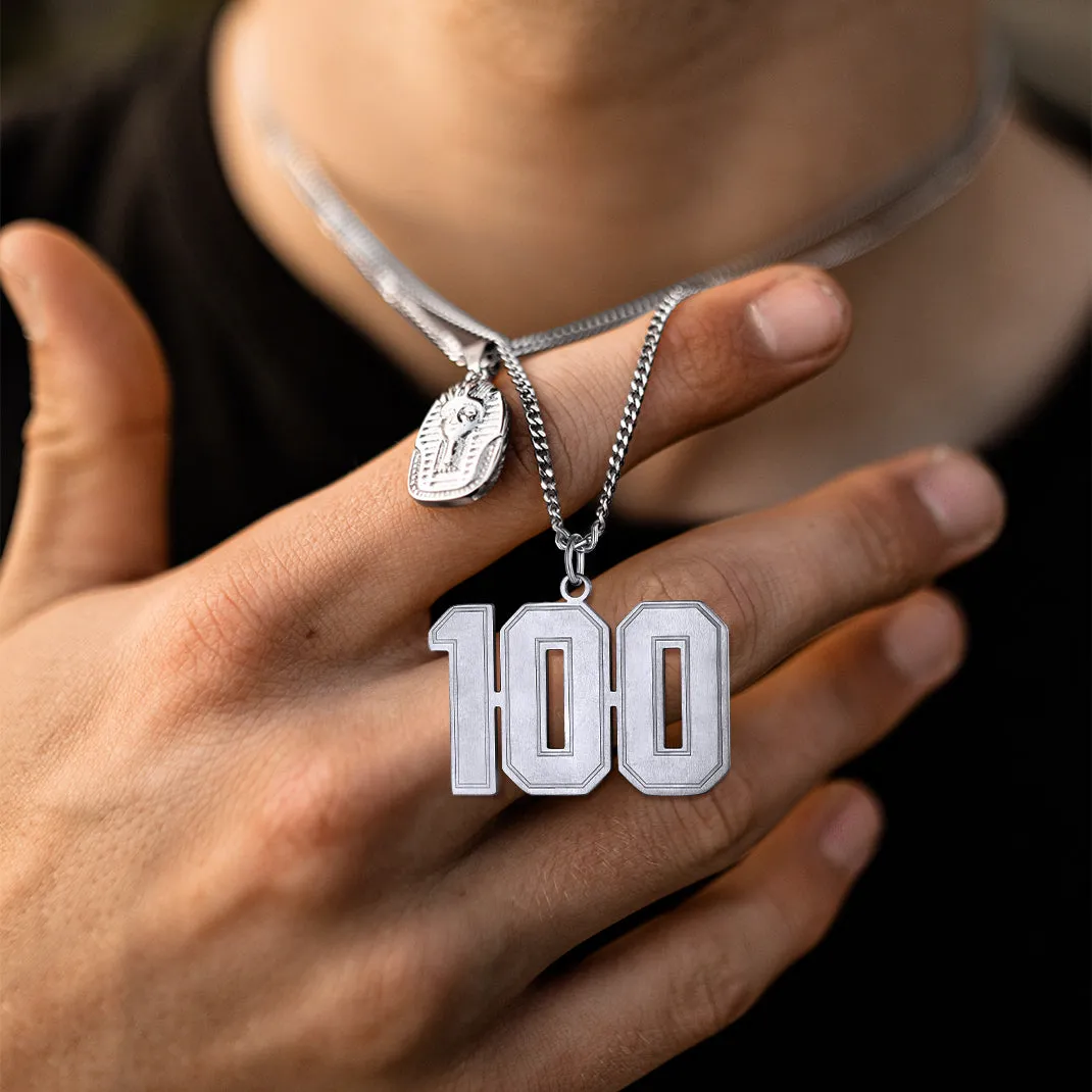 Personalized Sports Jersey Number Chain Necklace for Men Sport Fans sold by FaithHeart product image thumbnail 4