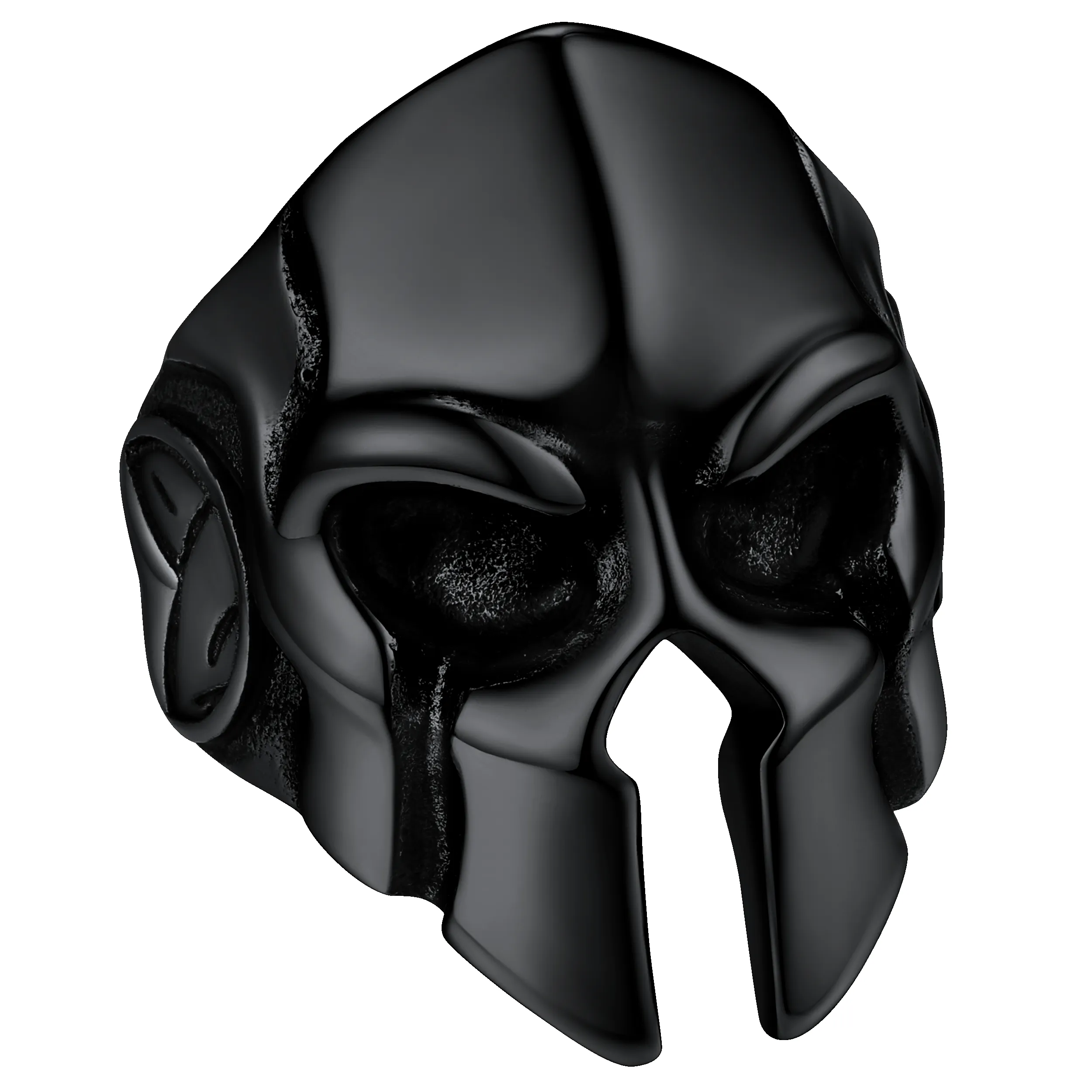Flash Sale Stainless Steel Spartan Helmet Rings for Men sold by FaithHeart