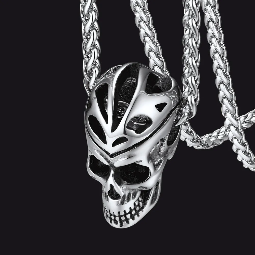 Flash Sale Gothic Skull Necklace Pendant For Men sold by FaithHeart product image thumbnail 5