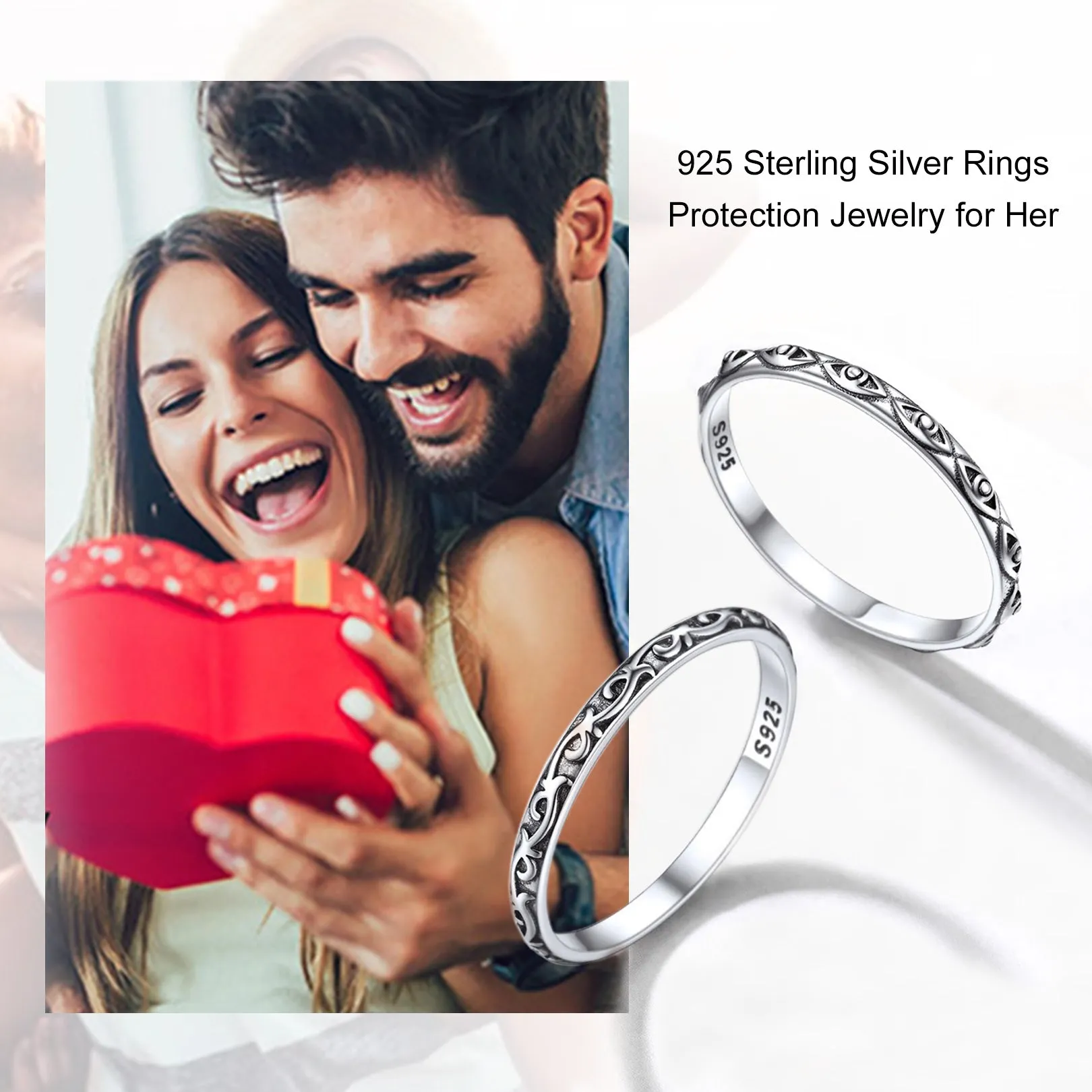 Sterling Silver Celtic Knot Ring for Women sold by FaithHeart product image thumbnail 4