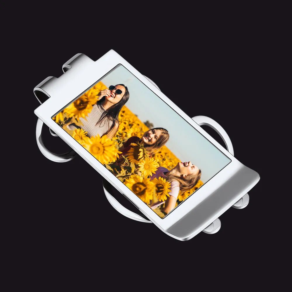 Personalized Picture Dollar Sign Money Clip Gift for Men Women sold by FaithHeart