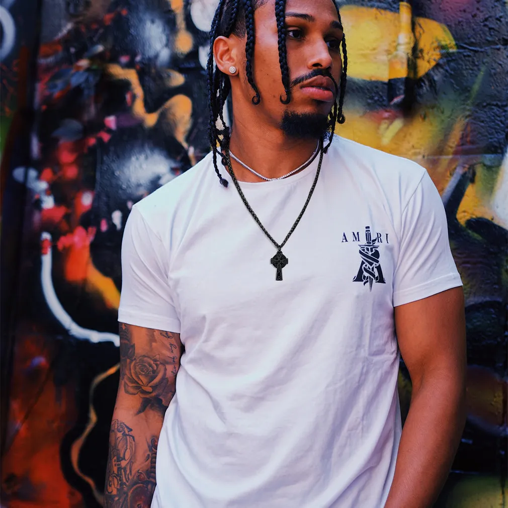 Custom Celtic Cross Urn Necklace for Ashes Cremation Jewelry sold by FaithHeart product image thumbnail 3