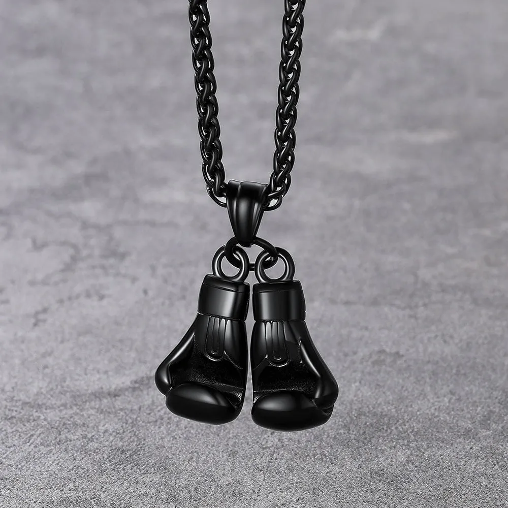 Boxing Gloves Pendant Necklace for Men Boys sold by FaithHeart product image thumbnail 5