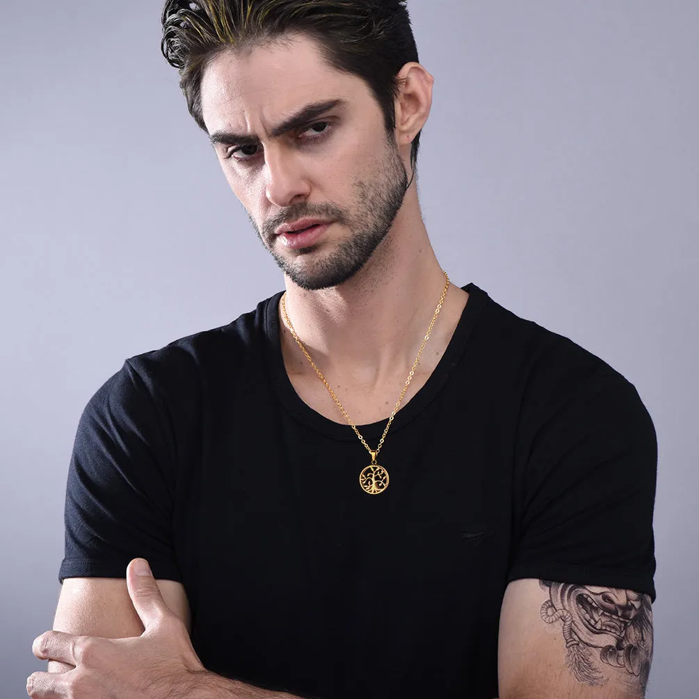 Cremation Tree of Life Urn Necklace for Ashes Memorial Gift sold by FaithHeart product image thumbnail 3