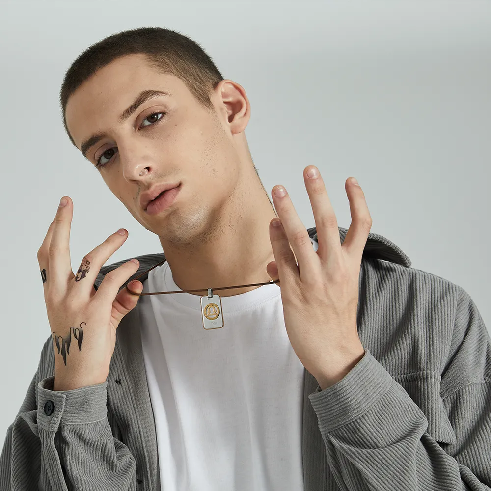 12 Constellation Horoscope Necklace for Men Women sold by FaithHeart product image thumbnail 2