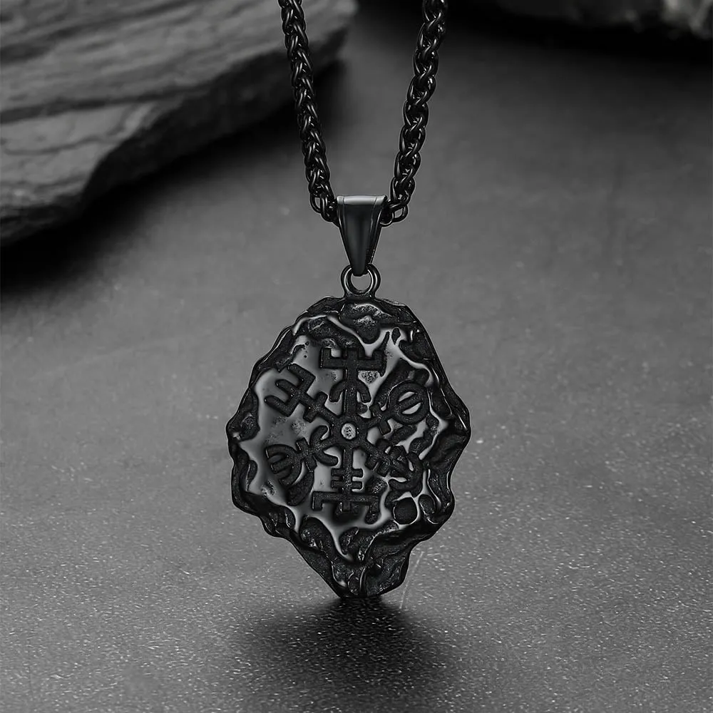 Flash Sale Viking Compass Guiding Pendant Necklace for Men sold by FaithHeart product image thumbnail 4