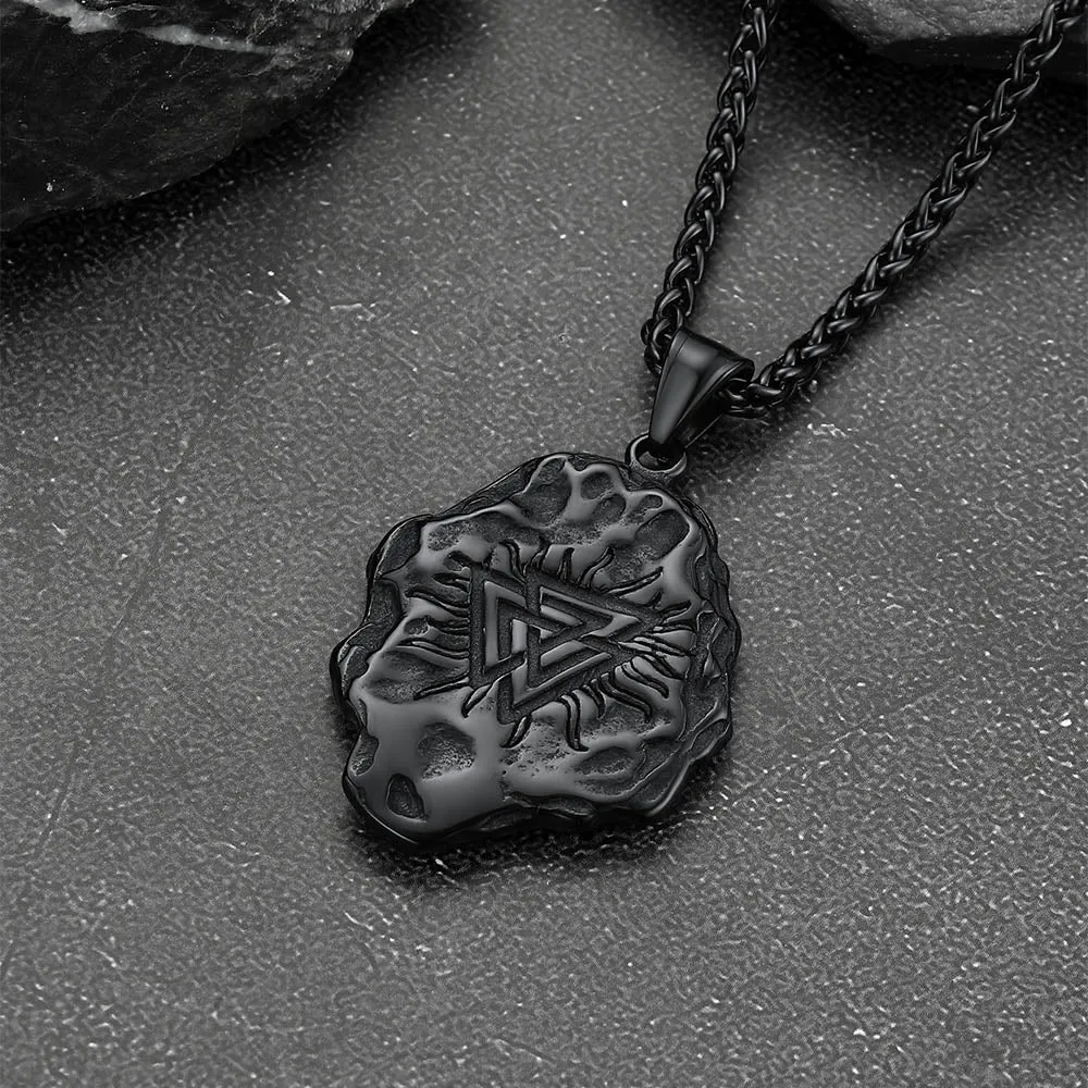 Flash Sale Viking Compass Guiding Pendant Necklace for Men sold by FaithHeart product image thumbnail 5