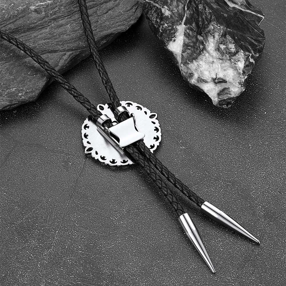 Customized Photo Bolo Ties Memorial Gift for Men Women sold by FaithHeart product image thumbnail 5