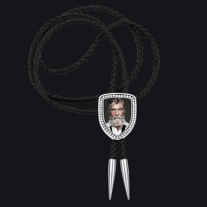 Personalized Photo Bolo Ties with Picture for Men Women sold by FaithHeart