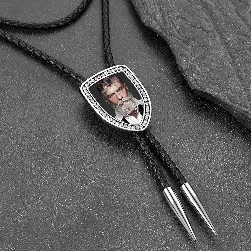 Personalized Photo Bolo Ties for Men sold by FaithHeart product image thumbnail 4