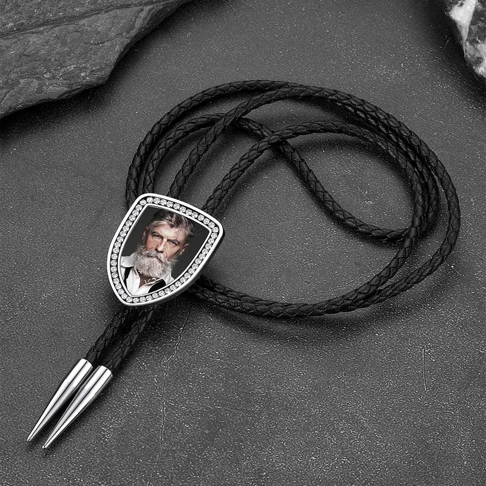 Personalized Photo Bolo Ties for Men sold by FaithHeart product image thumbnail 3