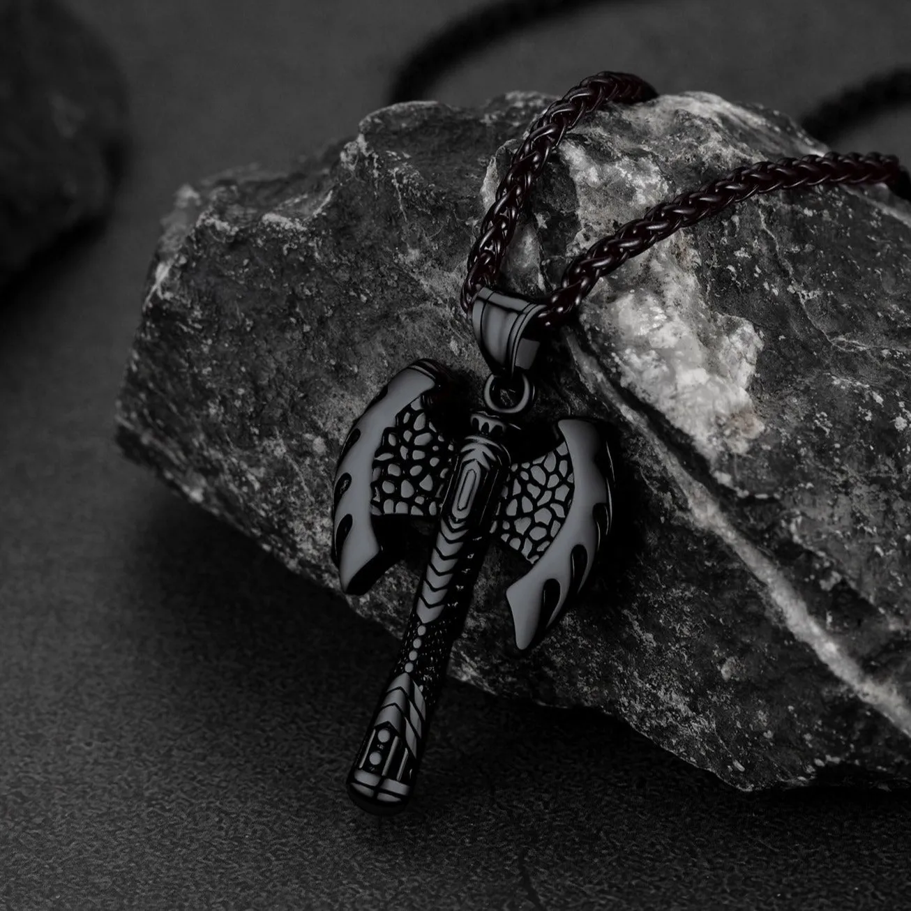 Norse Viking Solid Axe of Perun Necklace Amulet sold by FaithHeart product image thumbnail 4