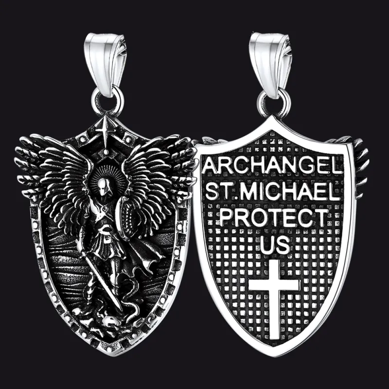 Shield of Archangel Pendant sold by FaithHeart