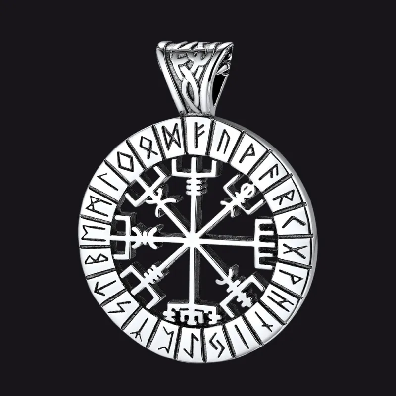 Runes Vegvisir Pendant sold by FaithHeart