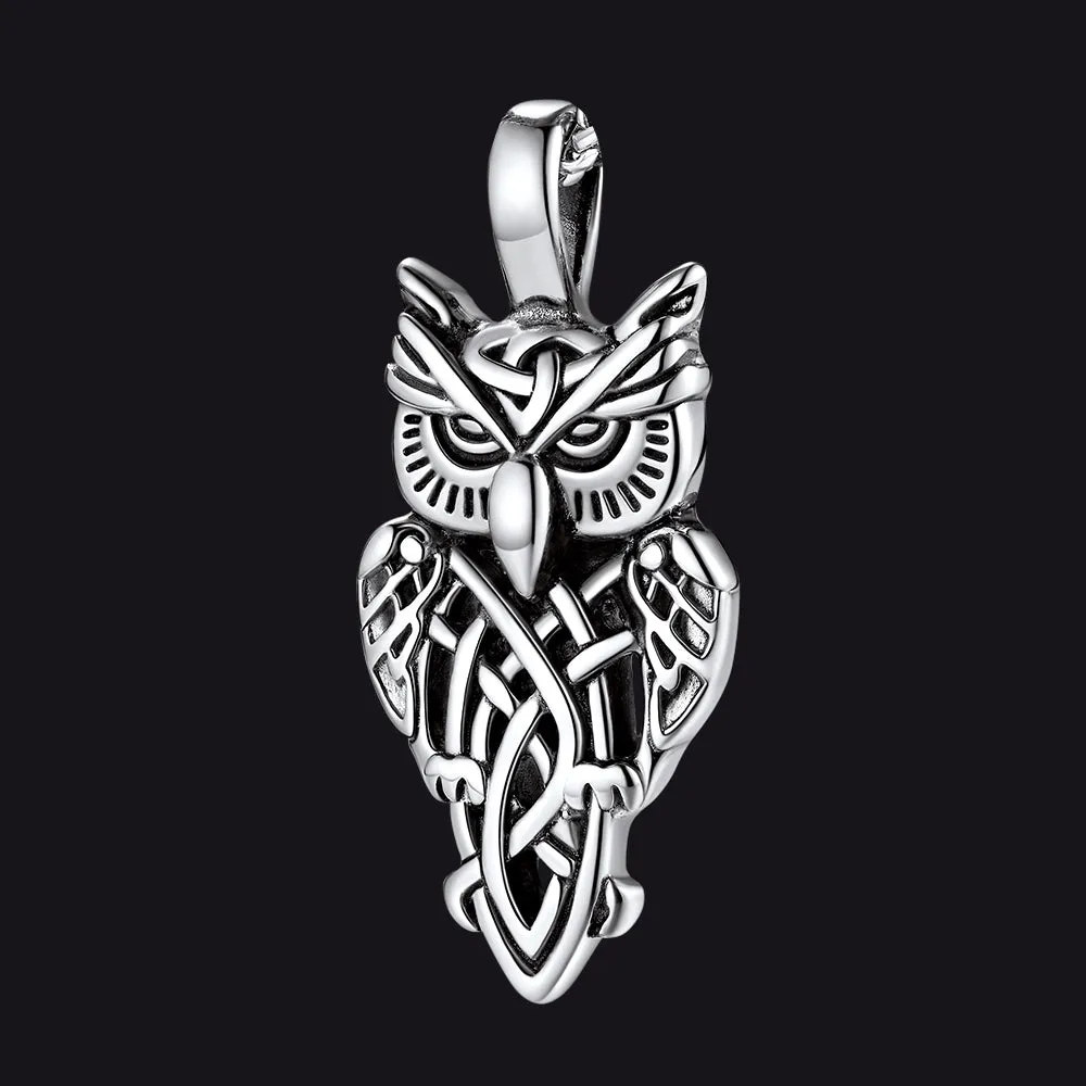 Celtic Knot Owl Pendant sold by FaithHeart