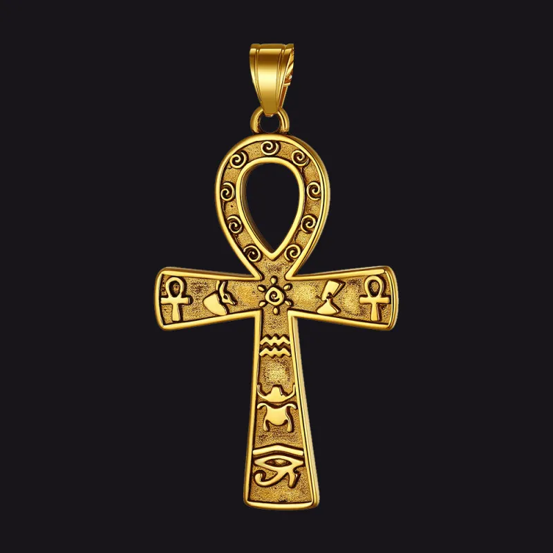 Egyptian Ankh Cross Pendant sold by FaithHeart