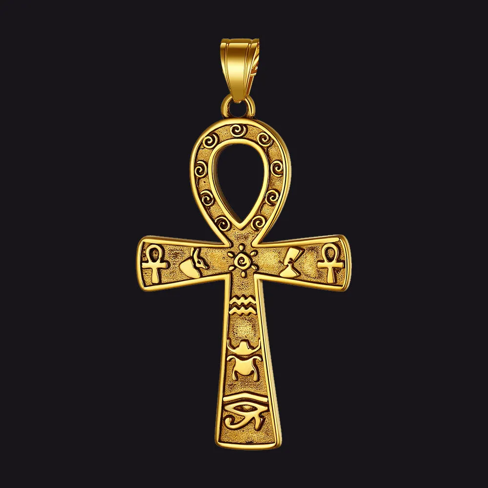 Egyptian Ankh Cross Pendant sold by FaithHeart
