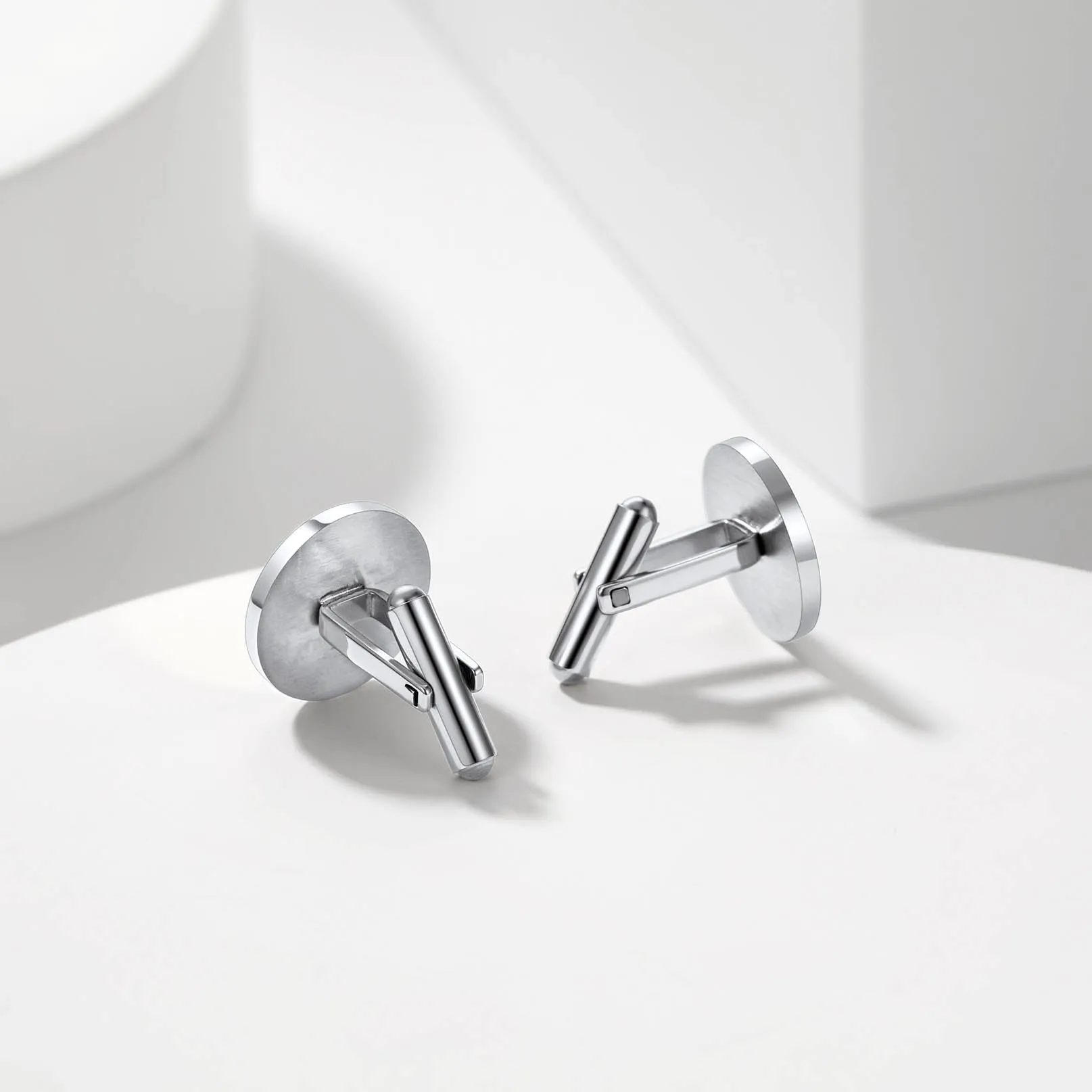 Personalized Wedding Photo Cufflinks for Men Groom sold by FaithHeart product image thumbnail 5