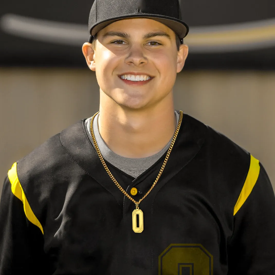 Custom Baseball Jersey Number Pendant Necklace for Men Women sold by FaithHeart product image thumbnail 2