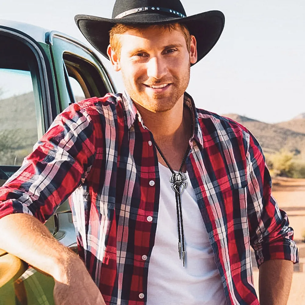 Baphomet Pentagram Goat Bolo Tie for Men Women sold by FaithHeart product image thumbnail 2