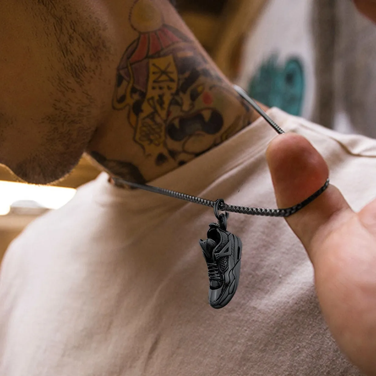 Sport Shoe Sneaker Necklace Pendant for Men Women sold by FaithHeart product image thumbnail 5