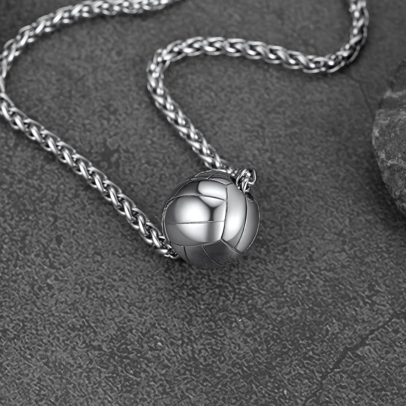 Sport Volleyball Necklace Pendant for Men Women sold by FaithHeart product image thumbnail 5