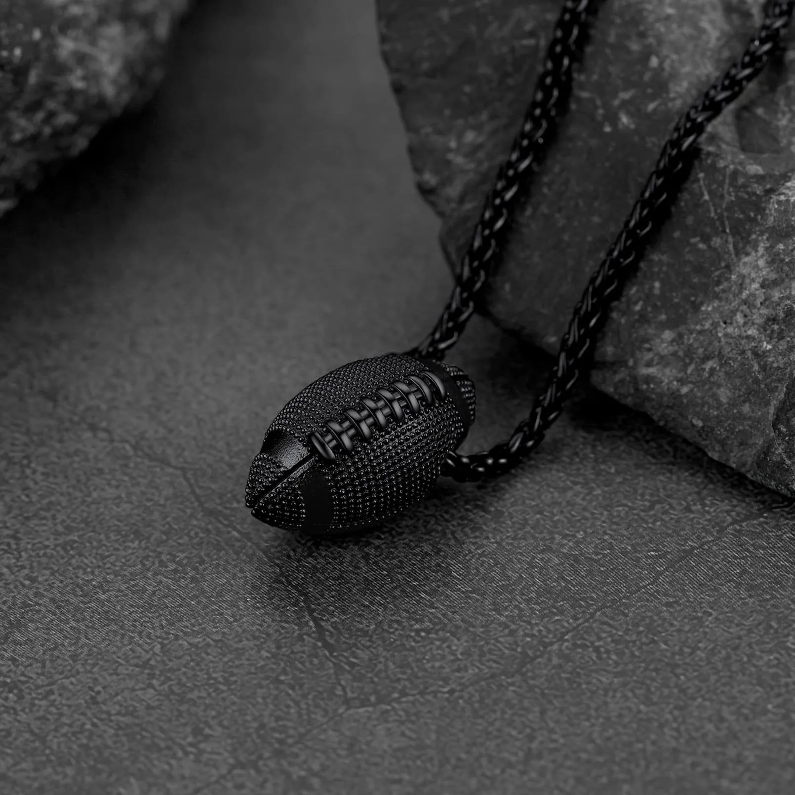 American Football Pendant Necklace for Men Sport Fans sold by FaithHeart product image thumbnail 5