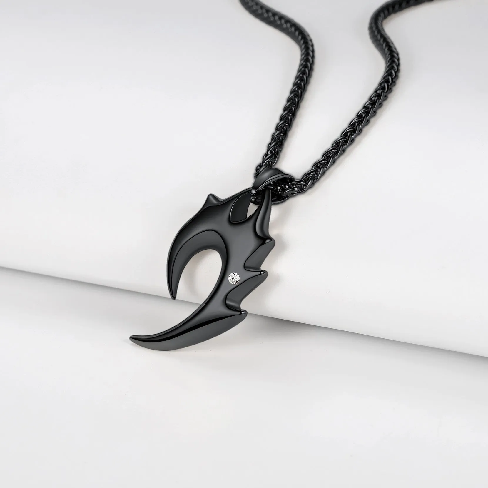 Spear Wolf Teeth Pendant Necklace for Men sold by FaithHeart product image thumbnail 4
