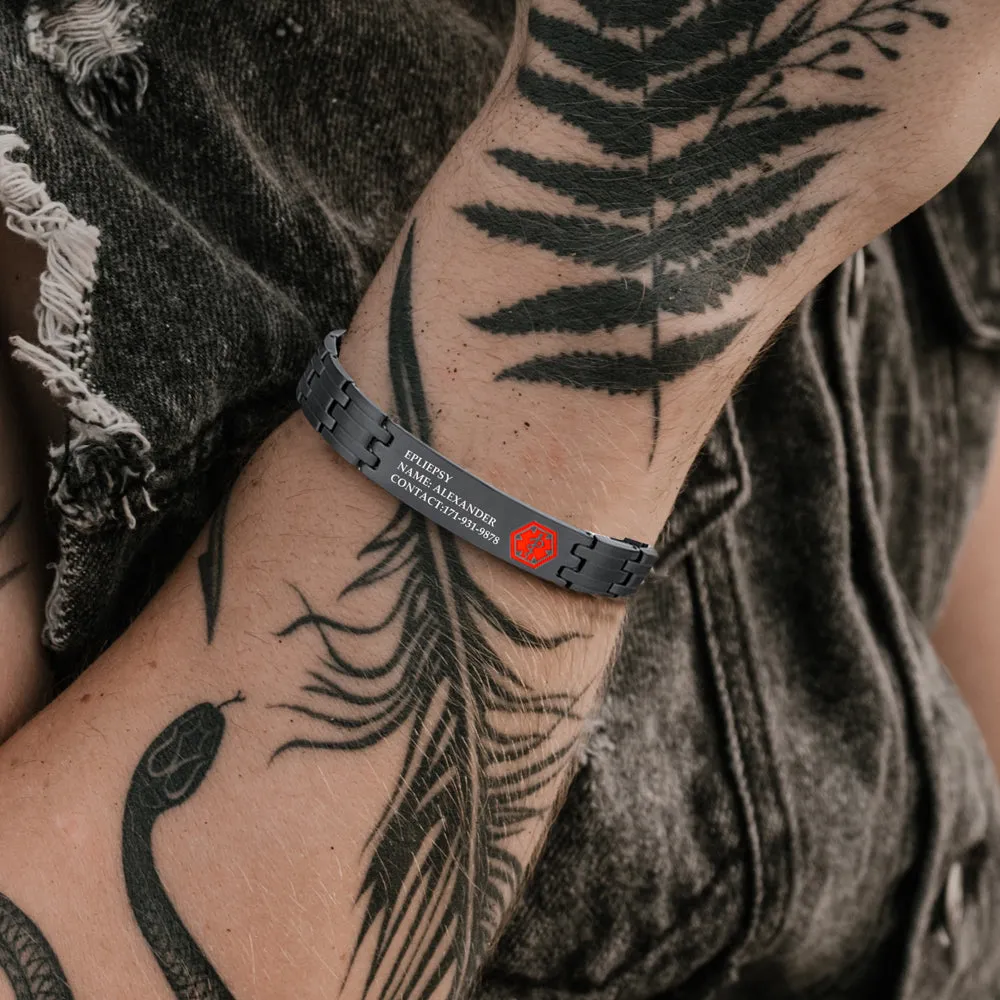 FaithHeart Personalized Engraved Magnetic Bracelet For Unisex sold by FaithHeart product image thumbnail 2