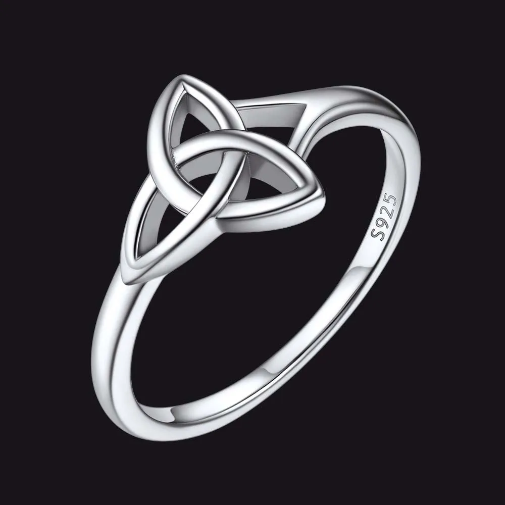 FaithHeart Sterling Silver Celtic Trinity Knot Ring sold by FaithHeart