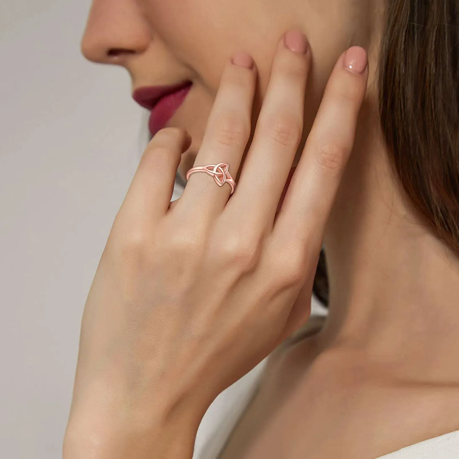 FaithHeart Sterling Silver Celtic Trinity Knot Ring sold by FaithHeart product image thumbnail 2