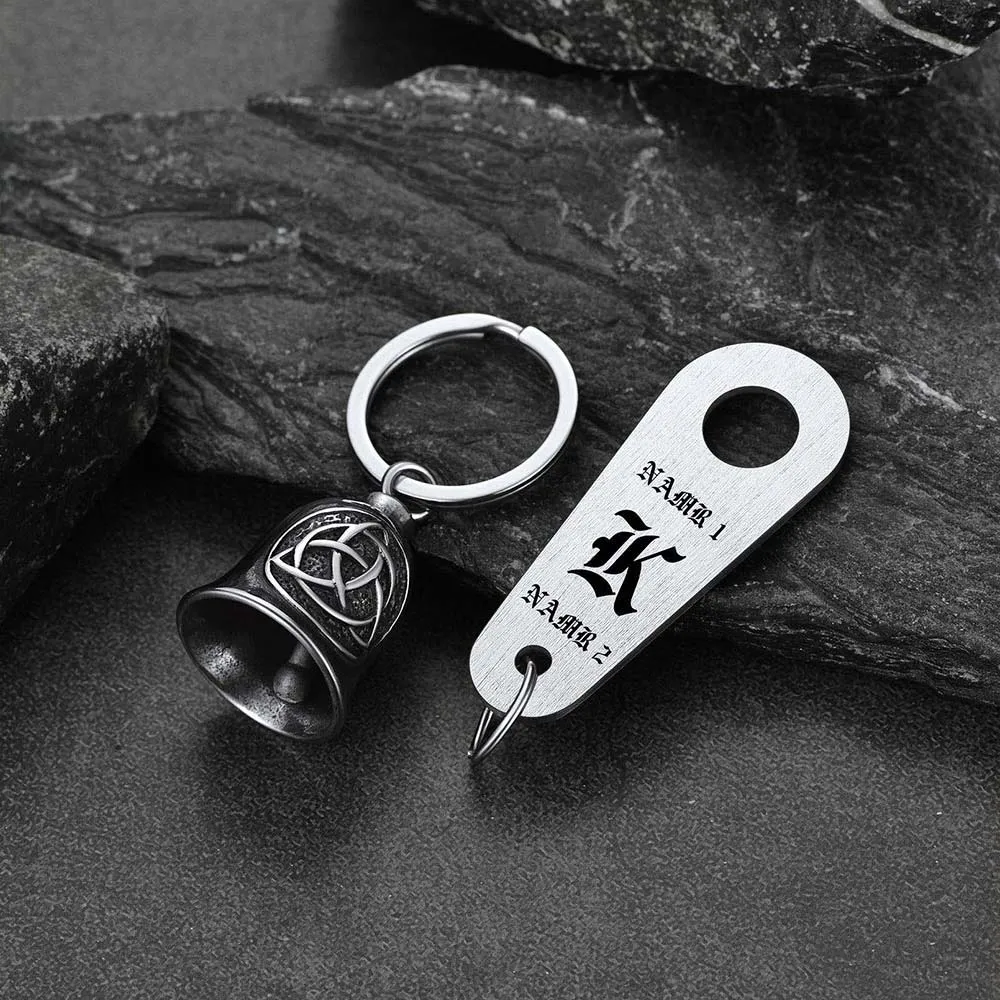 Custom Biker Celtic Trinity Knot Guardian Bell for Motorcycles sold by FaithHeart product image thumbnail 5