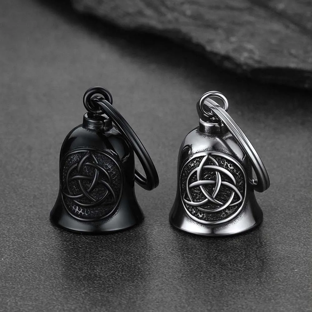 Custom Biker Celtic Trinity Knot Guardian Bell for Motorcycles sold by FaithHeart product image thumbnail 3