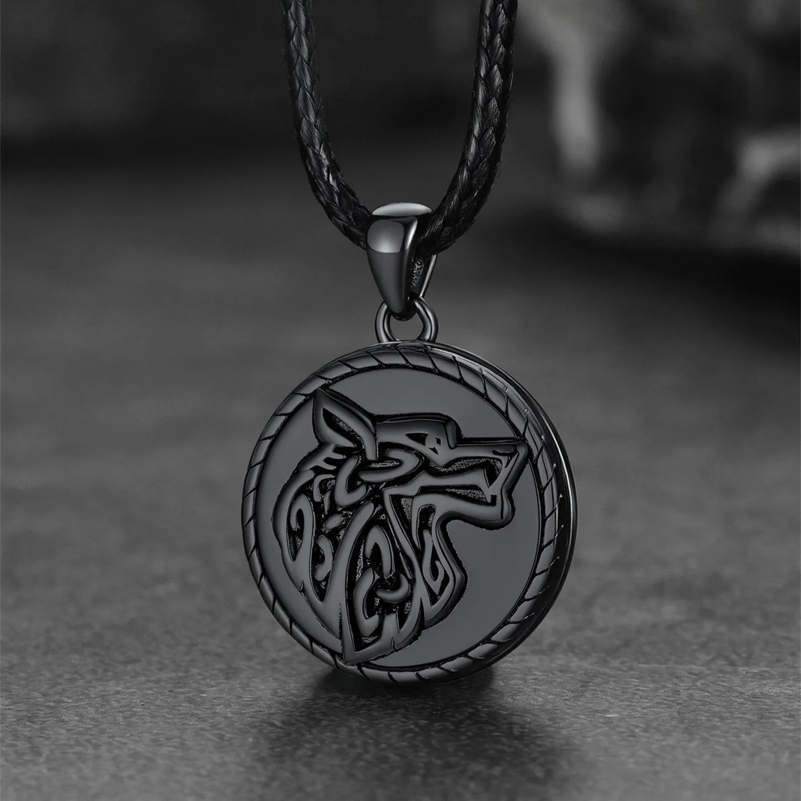 Custom Viking Wolf Locket Necklace with Picture Inside sold by FaithHeart product image thumbnail 4