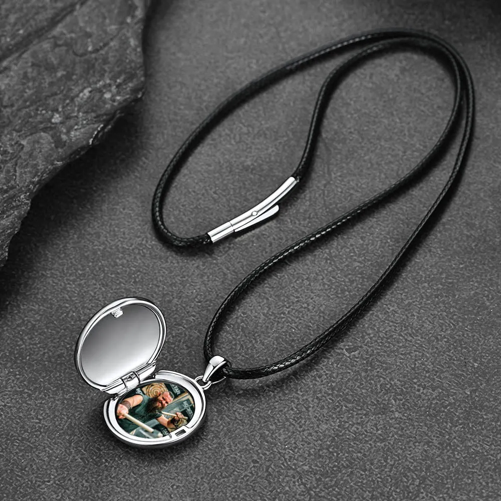 Custom Knights Templar Cross Photo Locket Necklace with Picture sold by FaithHeart product image thumbnail 5