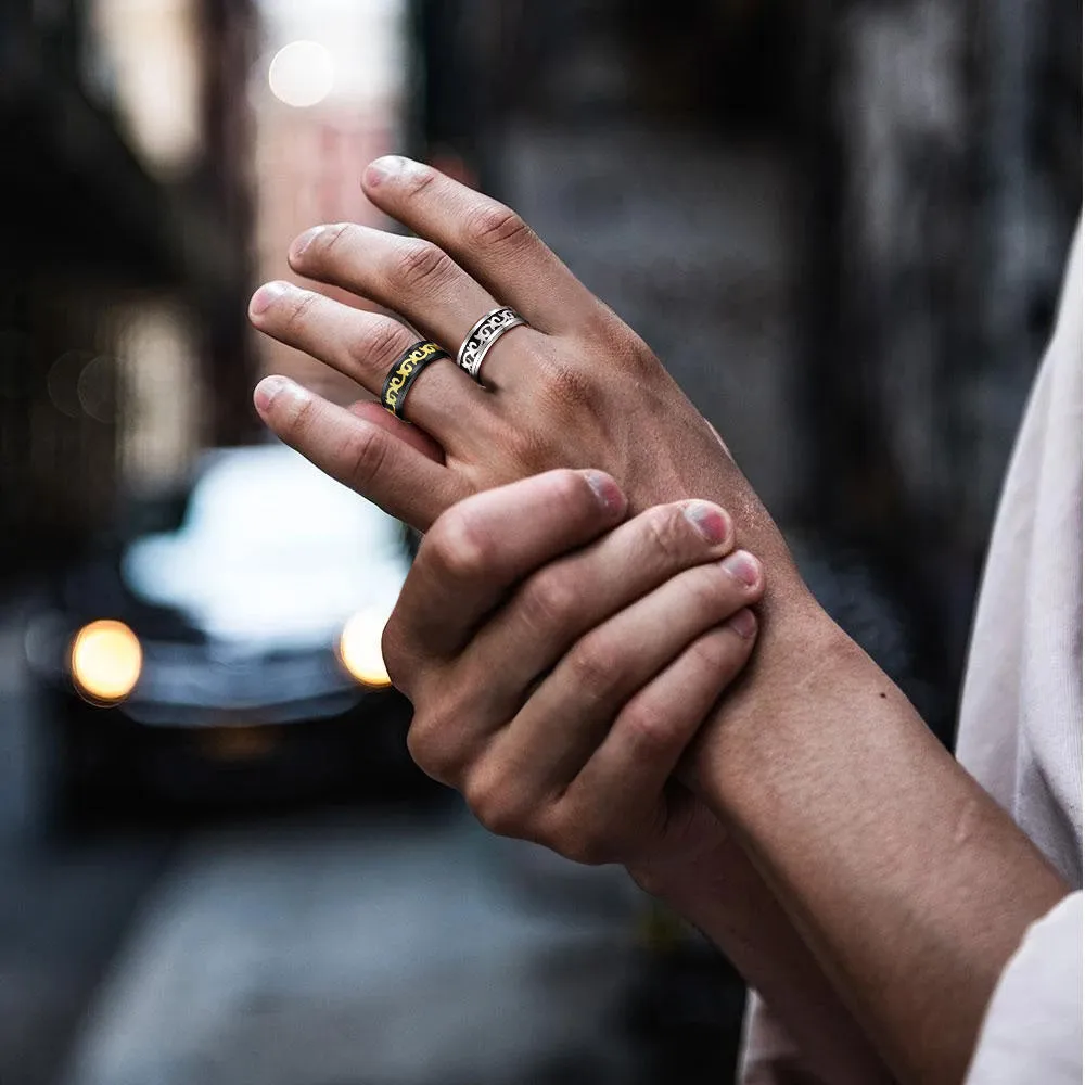 Celtic Band Ring For Men Stainless Steel sold by FaithHeart product image thumbnail 2