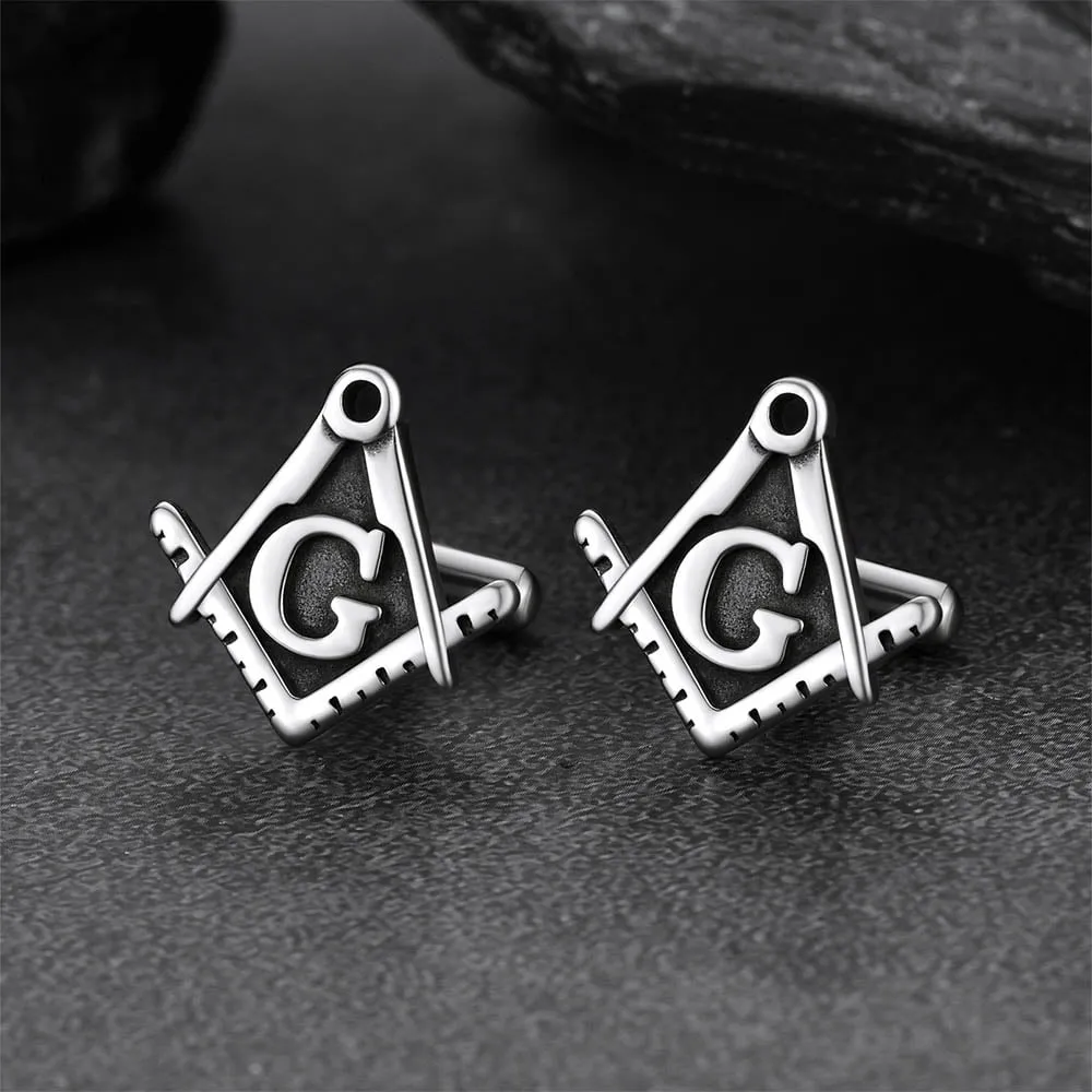 Masoinc Freemason Cufflinks For Men sold by FaithHeart product image thumbnail 4