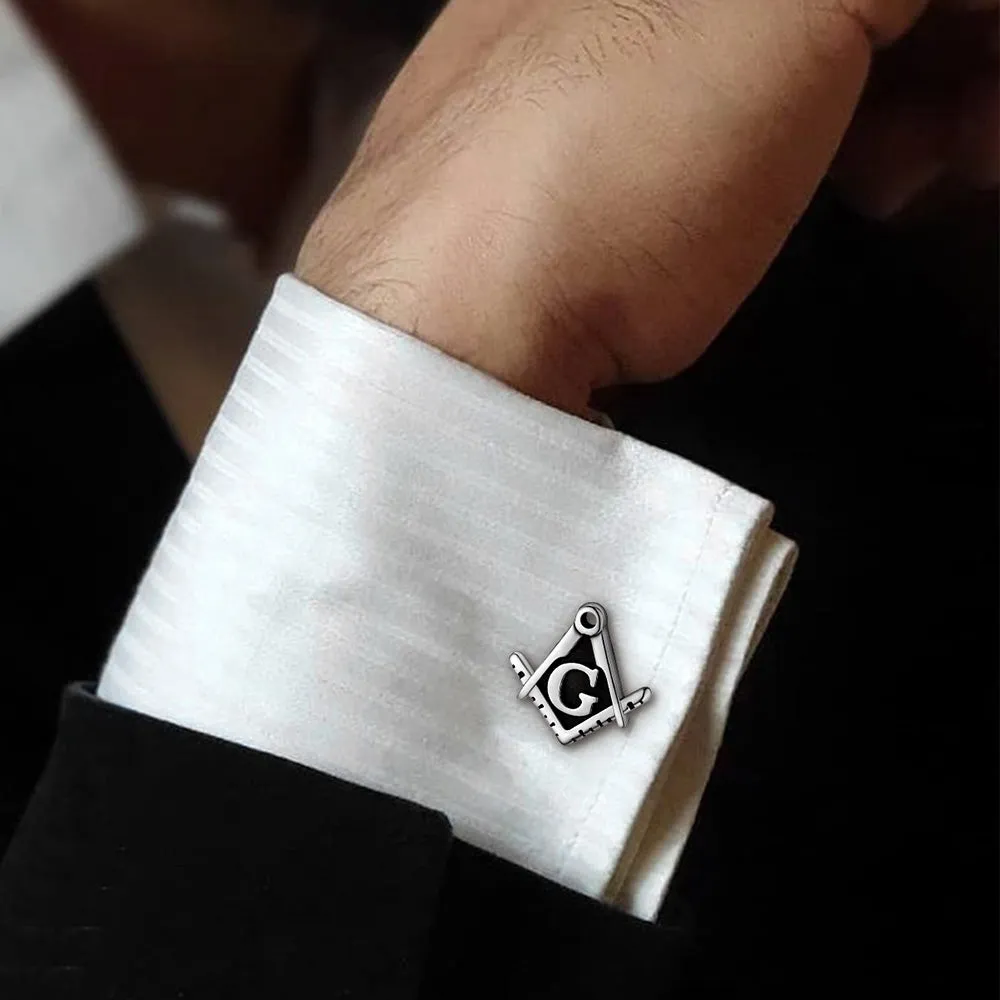 Masoinc Freemason Cufflinks For Men sold by FaithHeart product image thumbnail 2